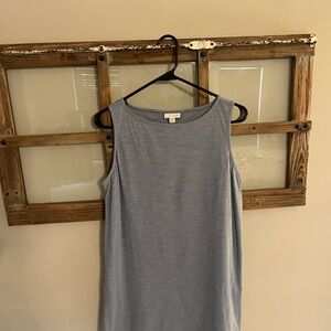 J. Jill Light Blue Sleeveless Tank Top